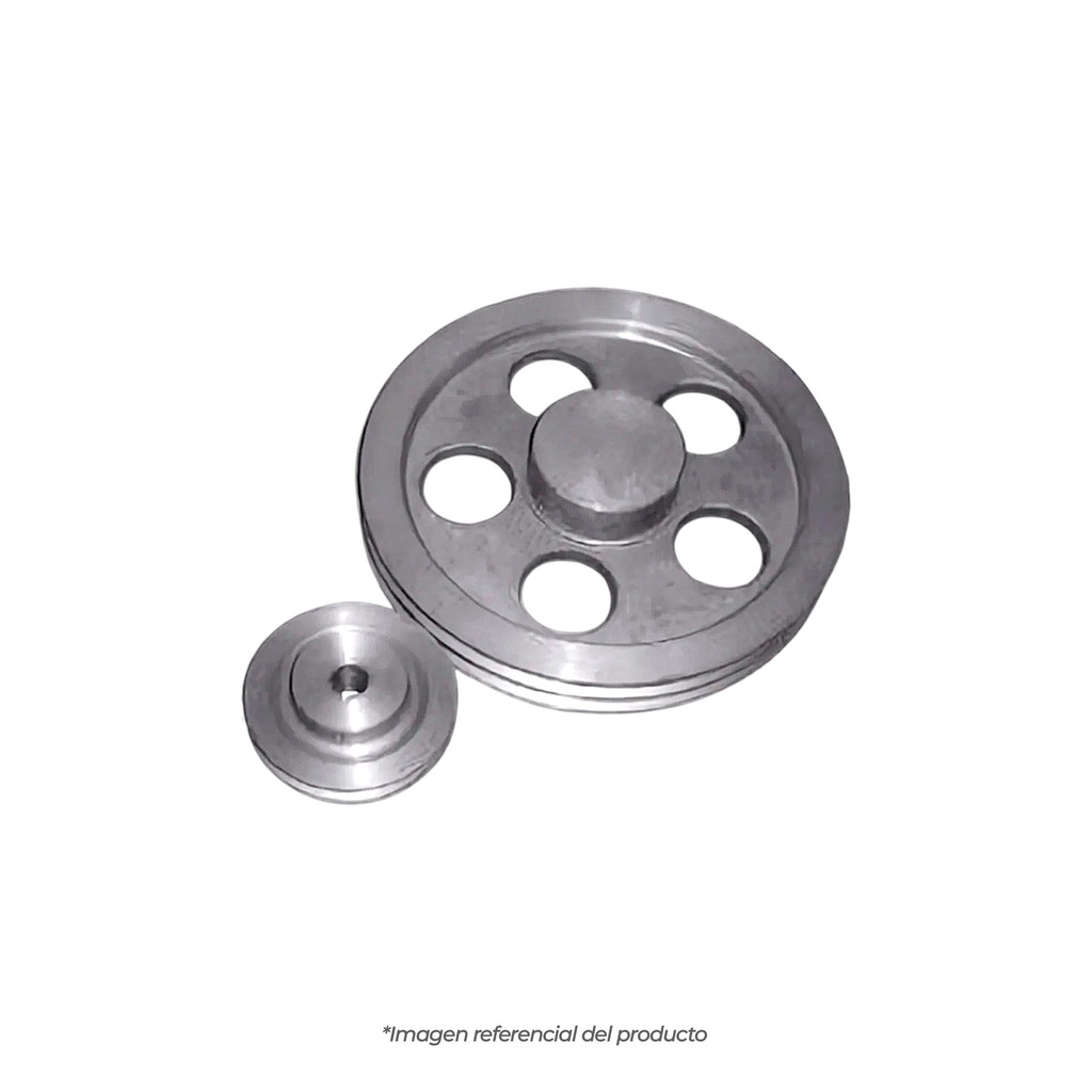 POLEA 7.75" 3 CANALES TIPO B MAS BUJE 
